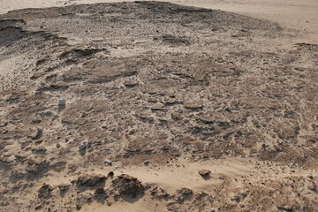 Views of the Empty Quarter in the Saudi Arabian desert area