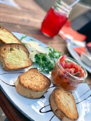 Bruschetta mit Balsamico