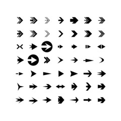 Naklejka premium set of arrows