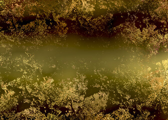 Golden abstract  decorative paper texture  background  for  artwork  - Illustration