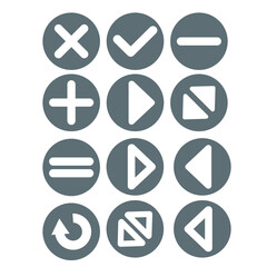 web icons set