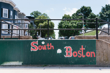 Sign in Boston Neighborhood