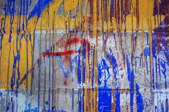 Graffiti on the Yellow River Bridge