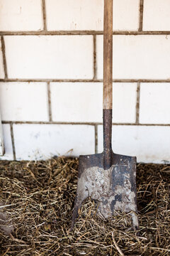 Shovel and Some Hay