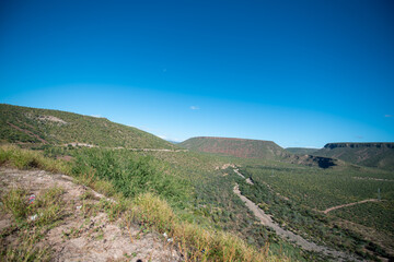 mountains on the blue sky road to heaven 3