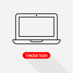 Laptop Icon Vector Illustration Eps10