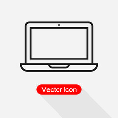 Laptop Icon Vector Illustration Eps10