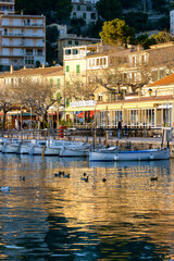 puerto de Soller.Tramuntana.Mallorca.Baleares.España.