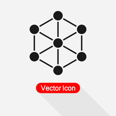 Networking Icon Vector Illustration Eps10a