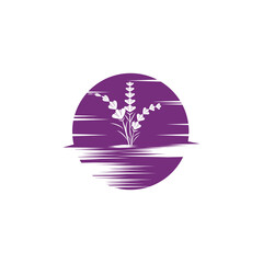 Lavender Logo Template vector symbol