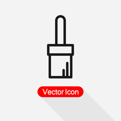  Paint Brush Icon Vector Illustration Eps10