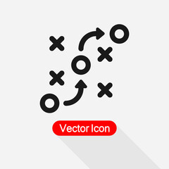 Strategy Icon, Tactics Icon Vector Illustration Eps10