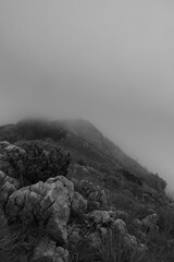 mist on the top of the mountain © Marek