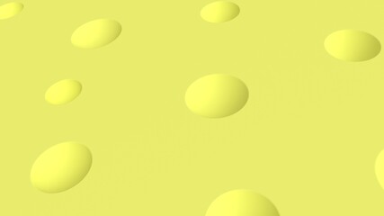 3d render abstract background with circles