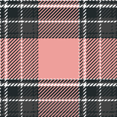 Plaid or tartan vector is background or texture in many color of graphic design