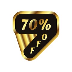 70% discount banner sale design