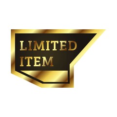 Fototapeta premium limited item banner sale