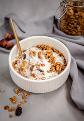 muesli with dried fruits