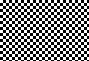 abstract black and white checkerboard cage