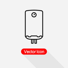 Geyser Icon, Boiler Icon Vector Illustration Eps10