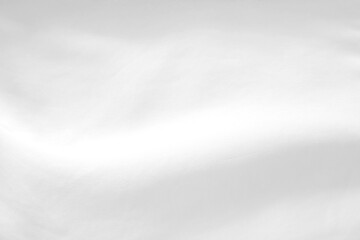 Obraz premium White cloth background abstract with soft waves.