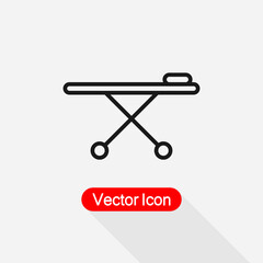 Reanimation Bed Icon Vector Illustration Eps10