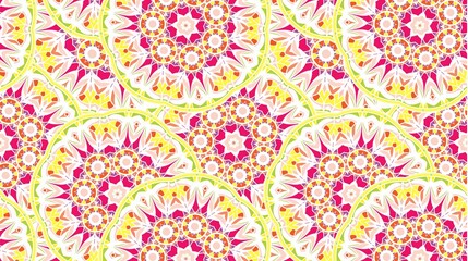Abstract background consisting of mandalas