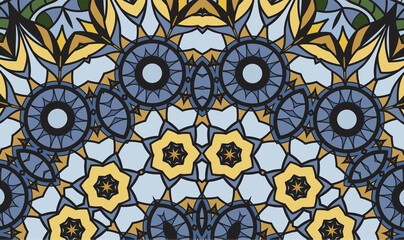 Antique geometric background