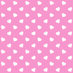 seamless pattern with hearts