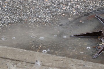 rain drops on the window