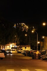 night traffic at night