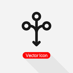 Consolidation Icon Vector Illustration Eps10