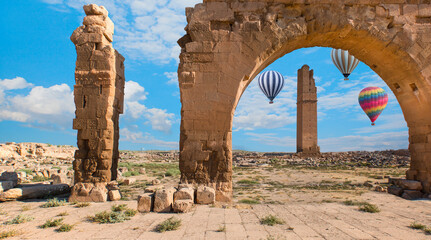 Ruins of the ancient city of Harran - Urfa , Turkey (Mesopotamia) - Old astronomy tower