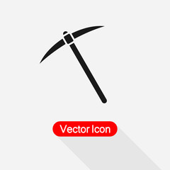 Pickaxe Icon Vector Illustration Eps10