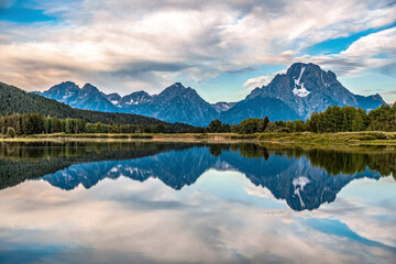 The Jenny Lake in Grand Teton National Park