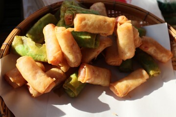 fried chicken and chips