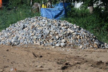 Stone pile