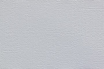 Plain white textured cardstock, full frame background image copy space color swatch sample.