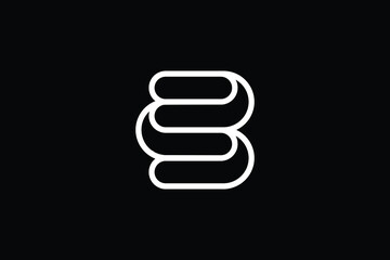 Minimal Innovative Initial BZ logo and ZB logo. Letter ZB BZ creative elegant Monogram. Premium Business logo icon. White color on black background