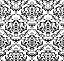 seamless pattern with floral elements