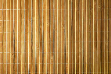 bamboo rug used in the kitchen with placement of hot pots