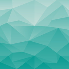 Abstract turquoise polygonal background.To see the other vector geometric backgrounds , please check Abstract Polygonal Backgrounds collection.
