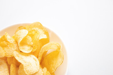 ポテトチップス　フライ　スナック菓子