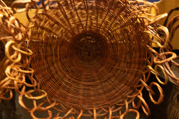 Picture of inside a basket 