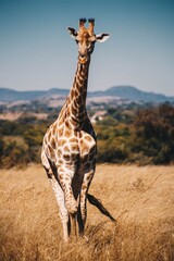 giraffe in africa © Mark