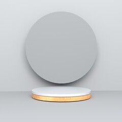 minimal scene product presentation, mock up, show cosmetic product, Podium, stage pedestal or platform. 3d