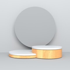minimal scene product presentation, mock up, show cosmetic product, Podium, stage pedestal or platform. 3d