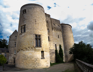 Fototapeta na wymiar château médiéval