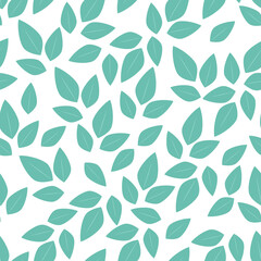 seamless pattern with leaves