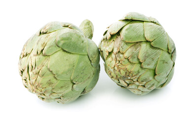 Obraz premium artichoke isolated on white background